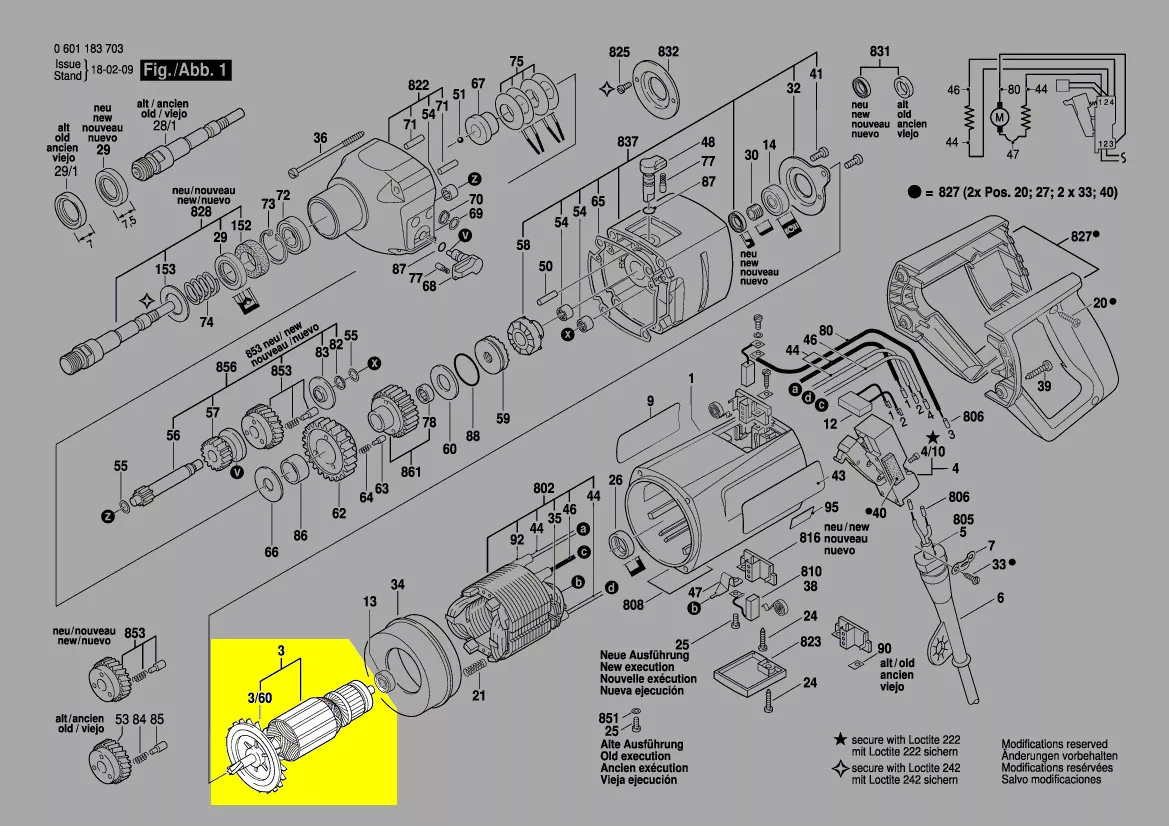 Induit réf. 1 619 P13 612 Bosch